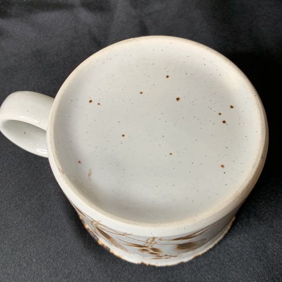 Set of 4 vintage Stonehenge MIDWINTER Wild oats stoneware cup & saucer - Picture 5 of 13